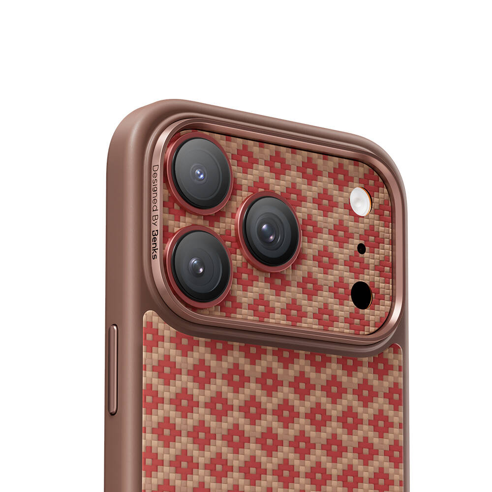 Apple iPhone 17 Pro Max Benks ArmorWarrior ArmorGrid Serisi Kevlar Kamera Lens Koruyucu - 11
