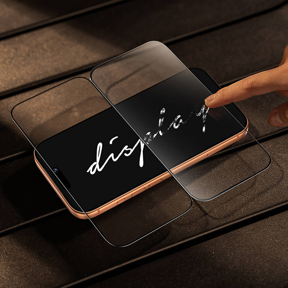 Apple iPhone 17 Pro Max Benks Glass Warrior 2.0 EZFita Safir Cam Ekran Koruyucu + Kolay Uygulama Aparatı - 12