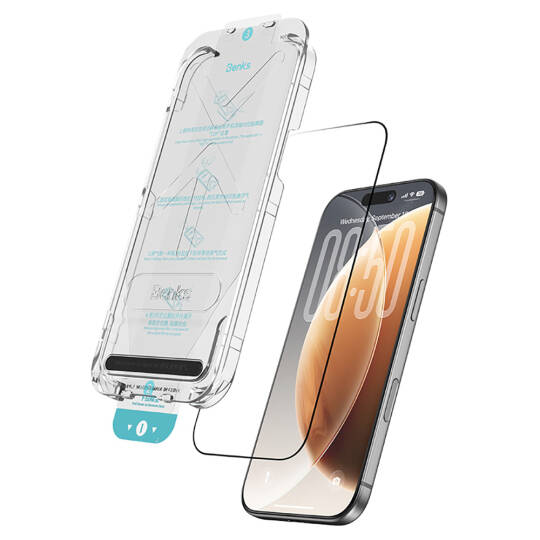 Apple iPhone 17 Pro Max Benks OmniWarrior Eye-Friendly Cam Ekran Koruyucu + Kolay Uygulama Aparatlı - 15