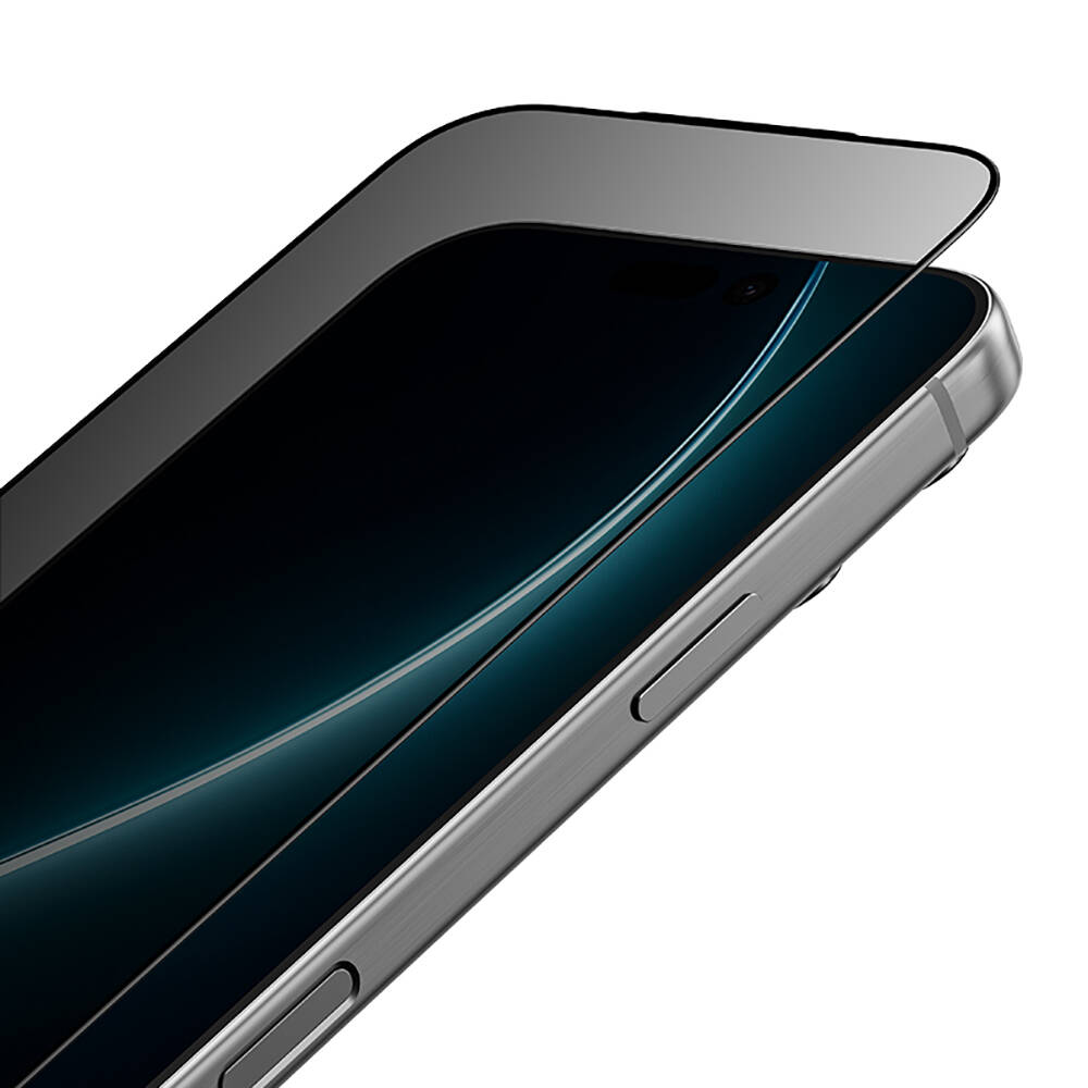 Apple iPhone 17 Pro Max Benks OmniWarrior Privacy Cam Ekran Koruyucu + Kolay Uygulama Aparatlı - 4