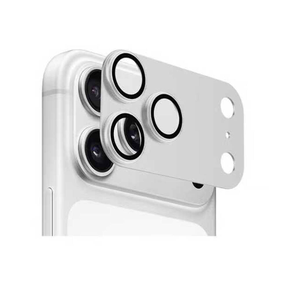 Apple iPhone 17 Pro Max Go Des FC007 Titanyum Serisi Anti Reflective Kamera Lens Koruyucu - 3