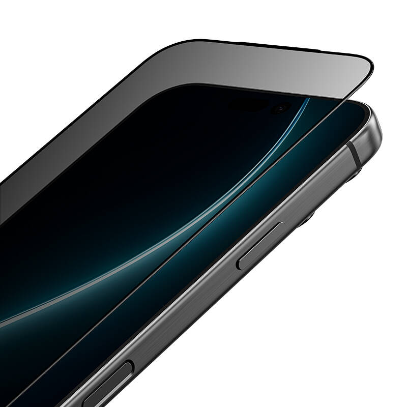 Apple iPhone 17 Pro Max Hidrofobik Ve Oleofobik Özellikli Benks 0.3mm Privacy Air Shield Ekran Koruyucu 10lu Paket - 5