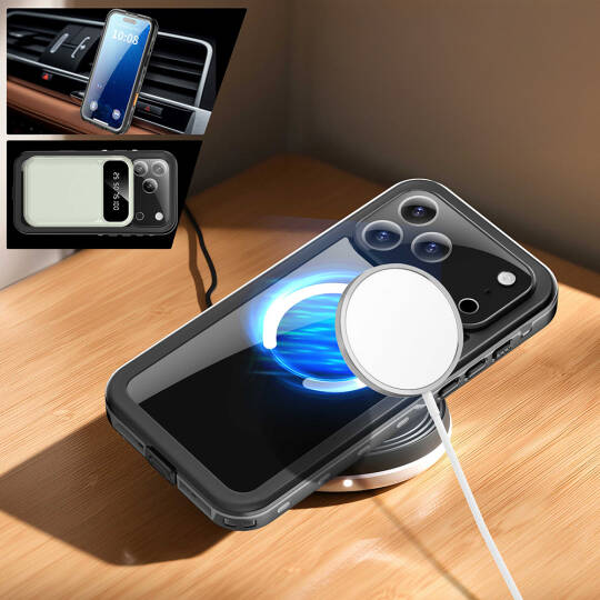 Apple iPhone 17 Pro Max Kılıf 1-1 Su Geçirmez Kılıf - 13