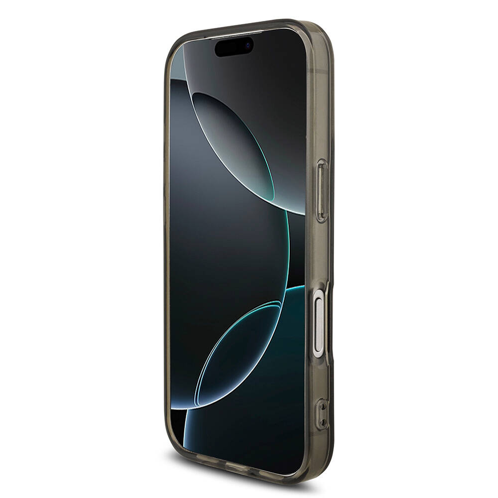 Apple iPhone 17 Pro Max Kılıf AMG Orjinal Lisanslı M-safe Şarj Özellikli IML Baskı Logolu Çift Katmanlı Bow Lines Kapak - 4