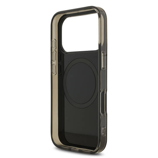 Apple iPhone 17 Pro Max Kılıf AMG Orjinal Lisanslı M-safe Şarj Özellikli IML Baskı Logolu Çift Katmanlı Bow Lines Kapak - 8