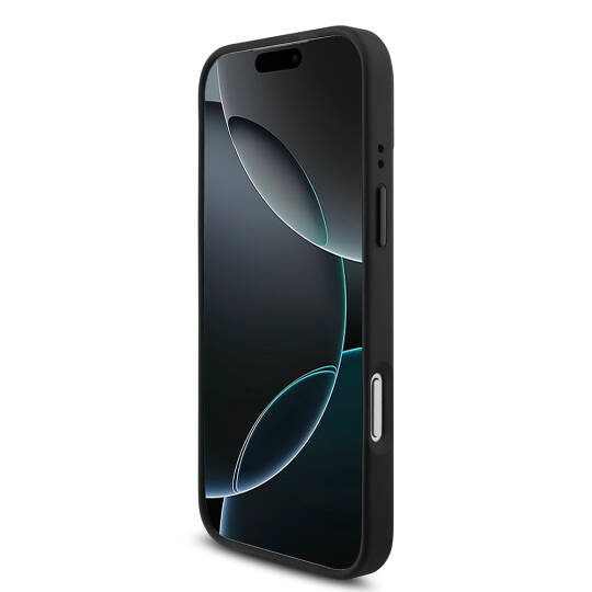 Apple iPhone 17 Pro Max Kılıf BMW Orjinal Lisanslı M-safe Şarj Özellikli Deri Arka Yüzey Metal Logolu Delikli Şerit Tasarımlı Kapak - 22