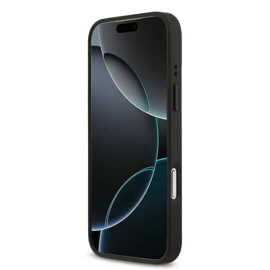 Apple iPhone 17 Pro Max Kılıf BMW Orjinal Lisanslı M-safe Şarj Özellikli Metal BMW ve M Logolu PU Karbon Tasarımlı Kapak - 13