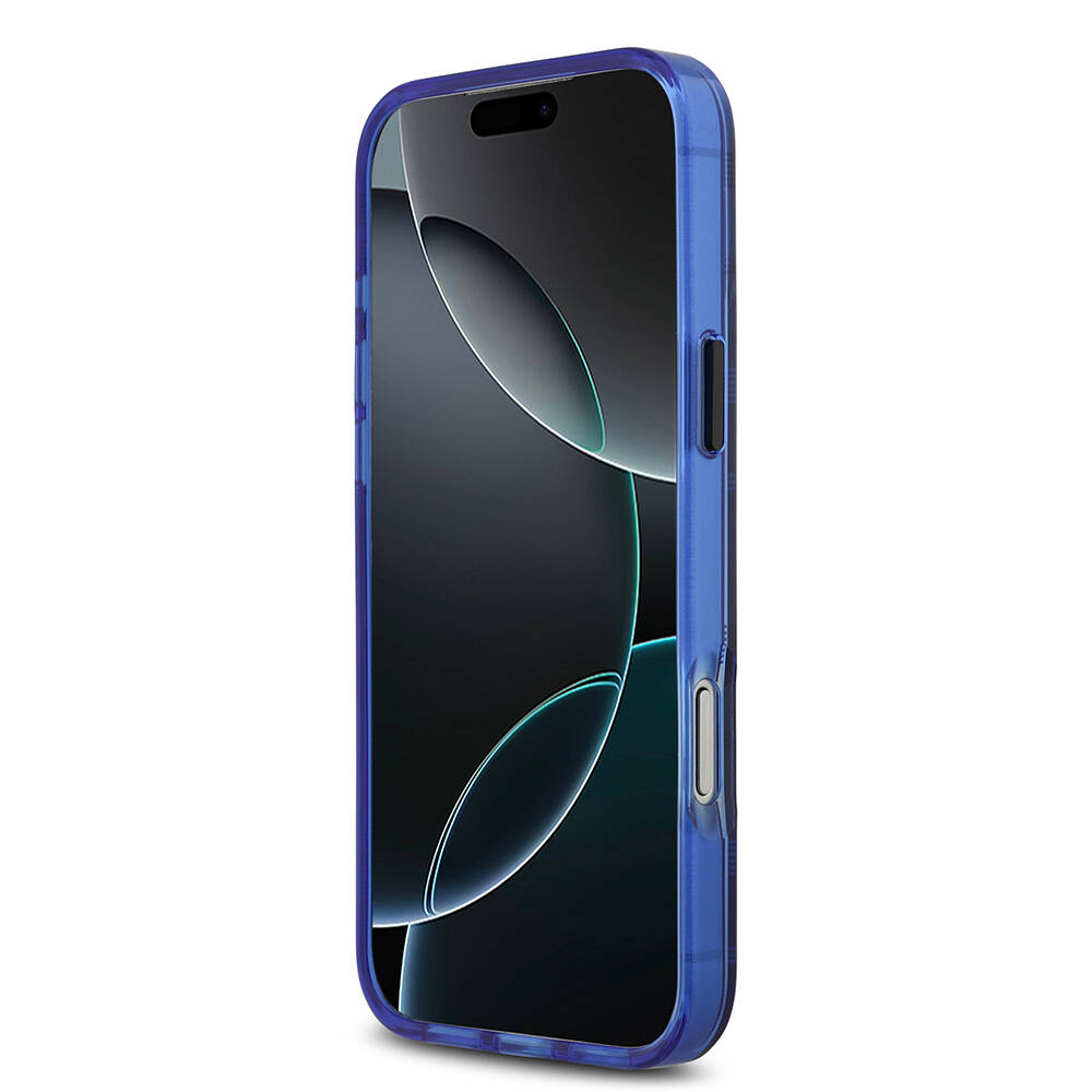 Apple iPhone 17 Pro Max Kılıf BMW Orjinal Lisanslı M-safe Şarj Özellikli Metal Kamera Butonlu Yatay Şeritli M Dizayn Kapak - 15