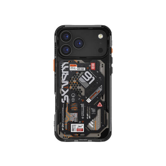 Apple iPhone 17 Pro Max Kılıf Desenli Airbag Tasarımlı Skinarma Spectra Kapak - 2