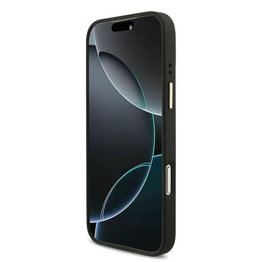 Apple iPhone 17 Pro Max Kılıf Guess Orjinal Lisanslı 4G Büyük Metal Logolu Kalın Askılı Kapak - 14