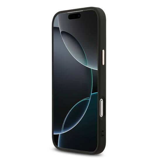 Apple iPhone 17 Pro Max Kılıf Guess Orjinal Lisanslı Gold Metal Kamera Çerçeveli 4G Desenli Metal Büyük 4G ve Yazı Logolu Kapak - 8