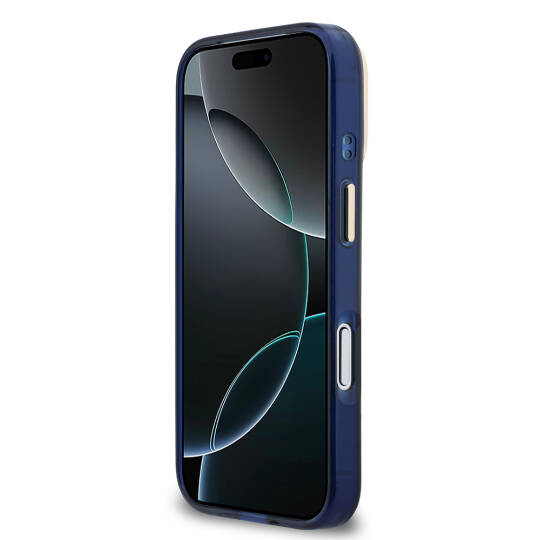 Apple iPhone 17 Pro Max Kılıf Guess Orjinal Lisanslı Yazı ve 4G Büyük Metal Logolu Silikon Kapak - 5