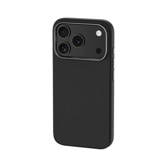Apple iPhone 17 Pro Max Kılıf Karbon Fiber M-safe Şarj Özellikli Benks Hybrid ArmorPro 600D Kevlar Kapak - 3