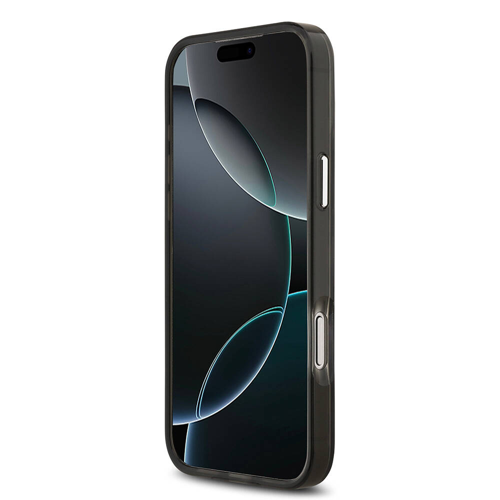 Apple iPhone 17 Pro Max Kılıf Karl Lagerfeld Orjinal Lisanslı M-safe Şarj Özellikli IML Leopar Baskılı Kapak - 7