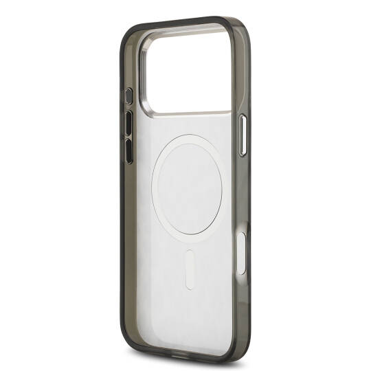 Apple iPhone 17 Pro Max Kılıf Karl Lagerfeld Orjinal Lisanslı M-safe Şarj Özellikli IML Leopar Baskılı Kapak - 9