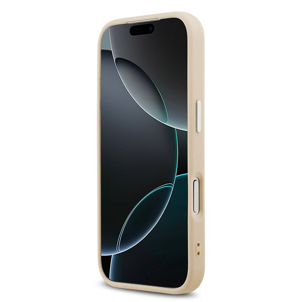Apple iPhone 17 Pro Max Kılıf Karl Lagerfeld Orjinal Lisanslı M-safe Şarj Özellikli Metal Kamera ve Buton Tasarımlı K&C PU Deri Kapak - 14