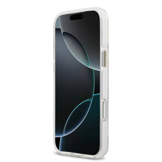 Apple iPhone 17 Pro Max Kılıf Lacoste Orjinal Lisanslı M-safe Şarj Özellikli Gold Timsah Logolu Buzlu Kapak - 20