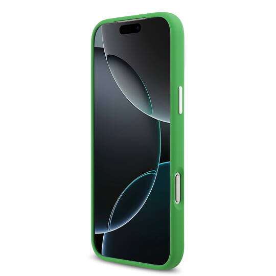 Apple iPhone 17 Pro Max Kılıf Lacoste Orjinal Lisanslı M-safe Şarj Özellikli İkonik Logolu Metal Kamera Çerçeveli Silikon Kapak - 23