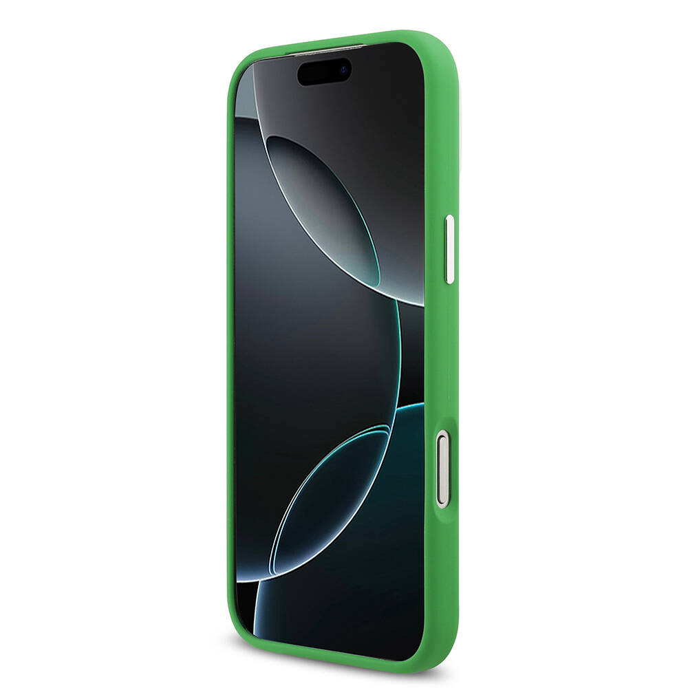 Apple iPhone 17 Pro Max Kılıf Lacoste Orjinal Lisanslı M-safe Şarj Özellikli İkonik Logolu Metal Kamera Çerçeveli Silikon Kapak - 23