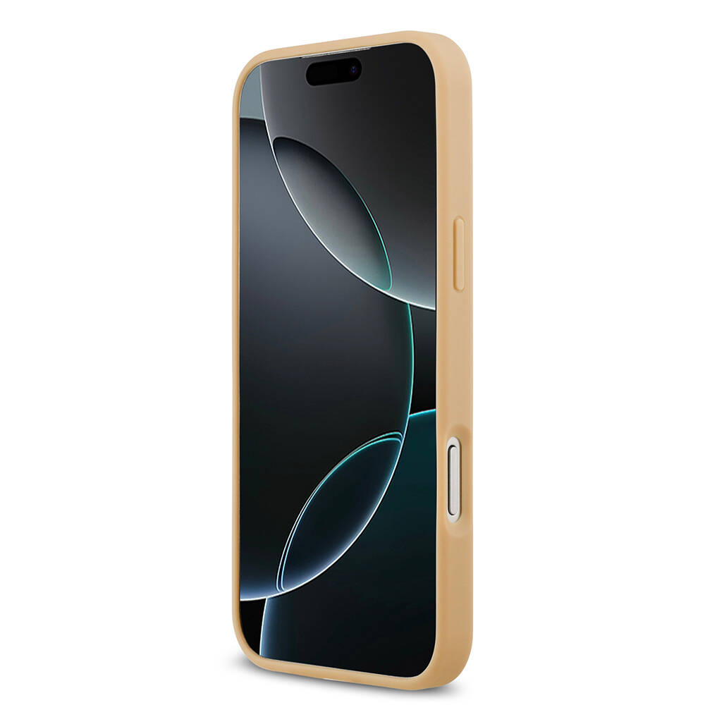 Apple iPhone 17 Pro Max Kılıf Lacoste Orjinal Lisanslı M-safe Şarj Özellikli PU Deri Tasarımlı Karışık Monogram Desenli Kapak - 13