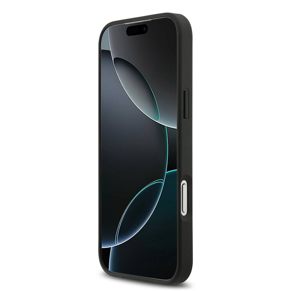 Apple iPhone 17 Pro Max Kılıf Lacoste Orjinal Lisanslı M-safe Şarj Özellikli PU Pike Desenli Metal Logolu Kapak - 13
