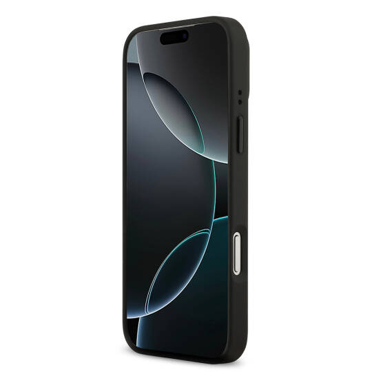 Apple iPhone 17 Pro Max Kılıf Lacoste Orjinal Lisanslı M-safe Şarj Özellikli Standlı PU Deri Karışık Monogram Desenli Kapak - 14