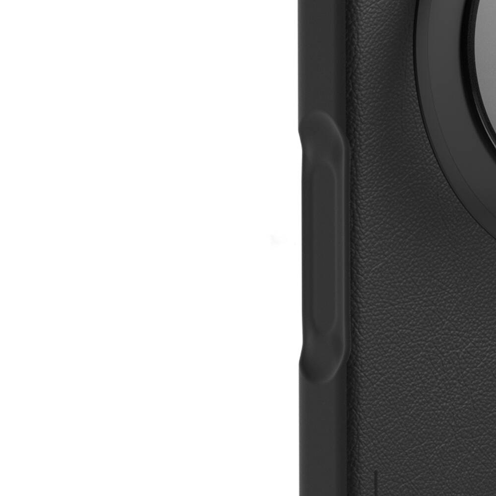 Apple iPhone 17 Pro Max Kılıf M-safe Şarj Özellikli 360 Derece Standlı Basit Mat Deri Desenli Youngkit Tech Leather Serisi Kapak - 13
