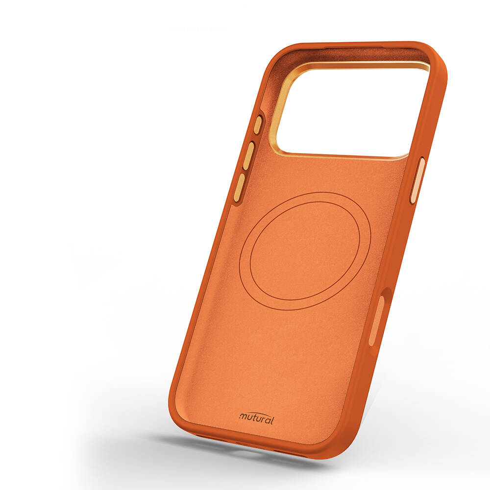 Apple iPhone 17 Pro Max Kılıf M-safe Şarj Özellikli 3D Baskılı Tasarım Mutural The Cat Serisi Kapak - 12
