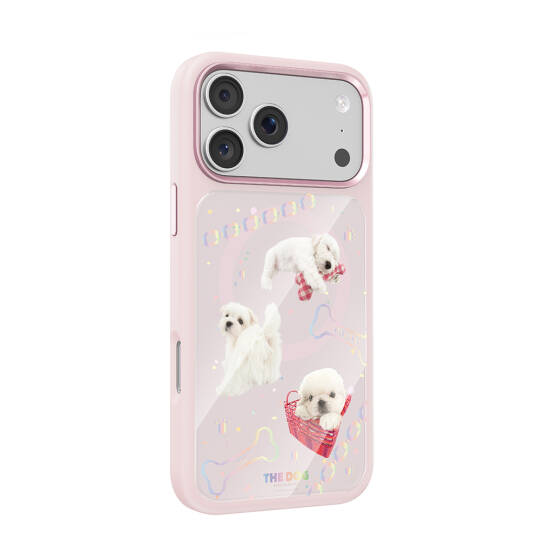 Apple iPhone 17 Pro Max Kılıf M-safe Şarj Özellikli 3D Baskılı Tasarım Mutural The Dog Serisi Kapak - 20