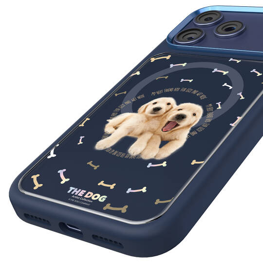 Apple iPhone 17 Pro Max Kılıf M-safe Şarj Özellikli 3D Baskılı Tasarım Mutural The Dog Serisi Kapak - 15