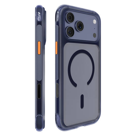 Apple iPhone 17 Pro Max Kılıf M-safe Şarj Özellikli Airbag Tasarımlı Mutural Air Shield Serisi Kapak - 3
