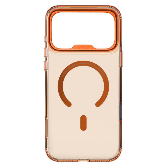 Apple iPhone 17 Pro Max Kılıf M-safe Şarj Özellikli Airbag Tasarımlı O-Ring Şeffaf Kajsa Trans Shield Serisi Kapak - 6