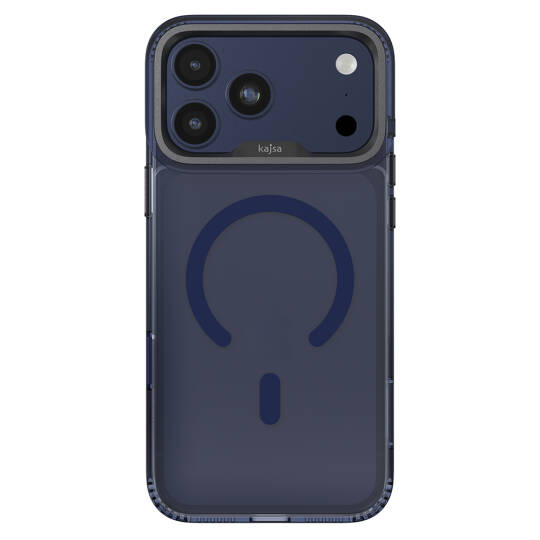 Apple iPhone 17 Pro Max Kılıf M-safe Şarj Özellikli Airbag Tasarımlı O-Ring Şeffaf Kajsa Trans Shield Serisi Kapak - 3