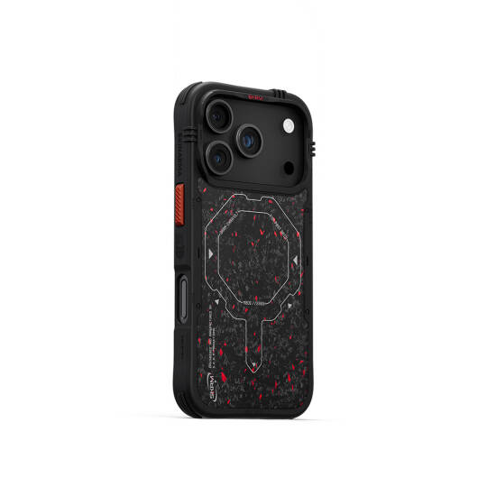Apple iPhone 17 Pro Max Kılıf M-safe Şarj Özellikli Airbag Tasarımlı Skinarma Vektor Kapak - 4