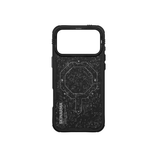 Apple iPhone 17 Pro Max Kılıf M-safe Şarj Özellikli Airbag Tasarımlı Skinarma Vektor Kapak - 10