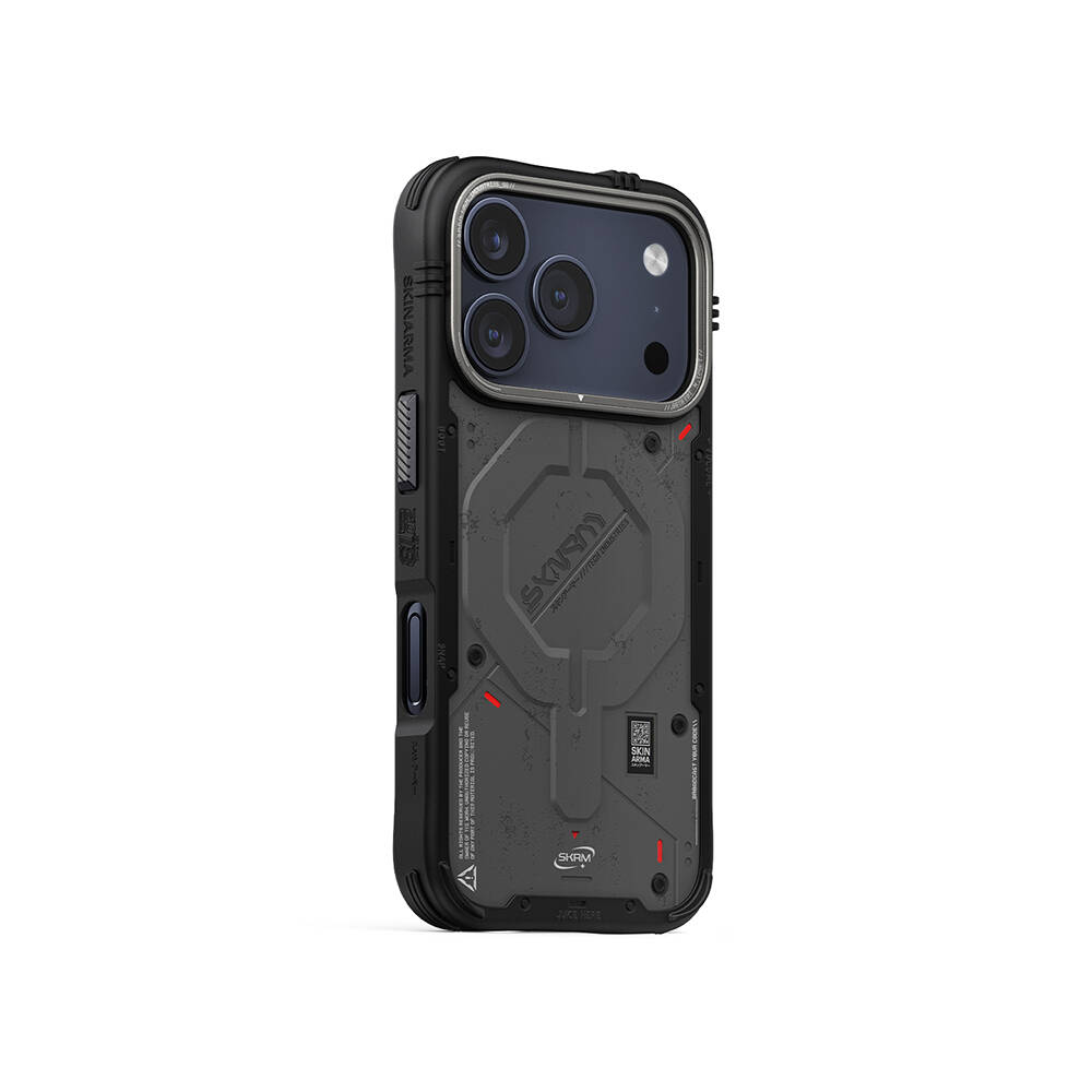 Apple iPhone 17 Pro Max Kılıf M-Safe Şarj Özellikli Airbag Tasarımlı Skinarma Vigor Kapak - 7