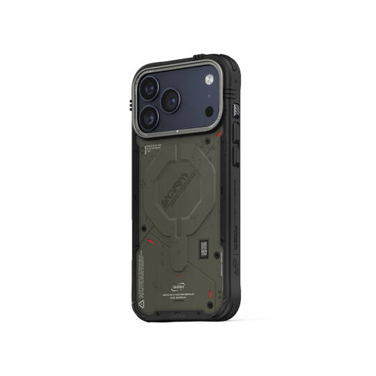 Apple iPhone 17 Pro Max Kılıf M-Safe Şarj Özellikli Airbag Tasarımlı Skinarma Vigor Kapak - 13