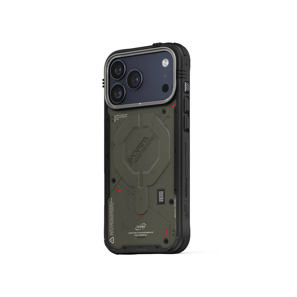 Apple iPhone 17 Pro Max Kılıf M-Safe Şarj Özellikli Airbag Tasarımlı Skinarma Vigor Kapak - 13