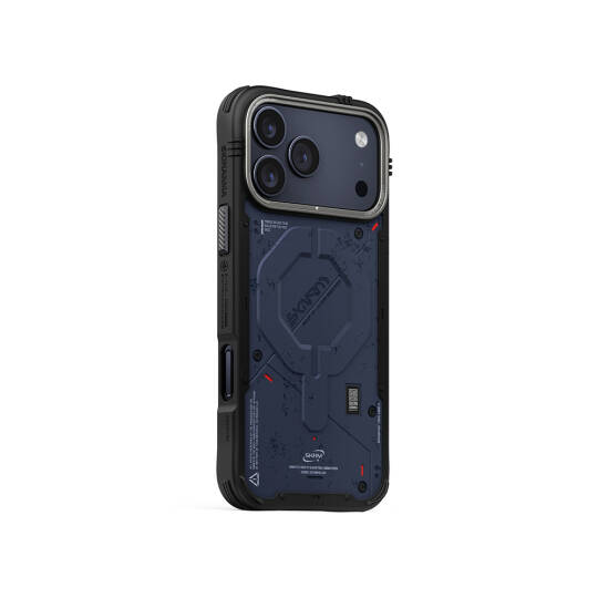 Apple iPhone 17 Pro Max Kılıf M-Safe Şarj Özellikli Airbag Tasarımlı Skinarma Vigor Kapak - 18
