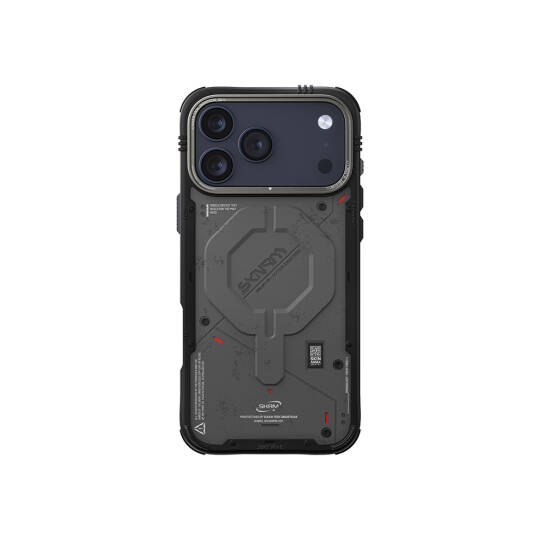 Apple iPhone 17 Pro Max Kılıf M-Safe Şarj Özellikli Airbag Tasarımlı Skinarma Vigor Kapak - 3