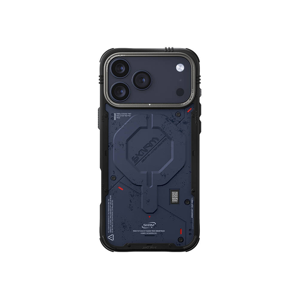 Apple iPhone 17 Pro Max Kılıf M-Safe Şarj Özellikli Airbag Tasarımlı Skinarma Vigor Kapak - 1