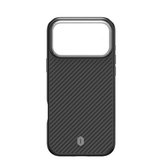 Apple iPhone 17 Pro Max Kılıf M-safe Şarj Özellikli Aramid Fiber Wiwu Defense Ultra Serisi DCC-205 Kapak - 4