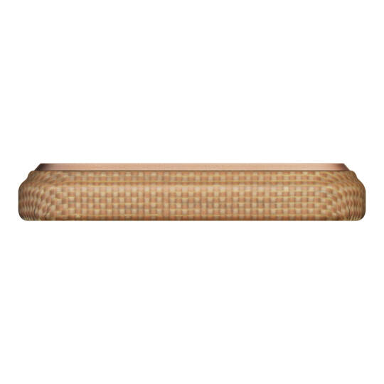 Apple iPhone 17 Pro Max Kılıf M-safe Şarj Özellikli Aramid Karbon Fiber Pitaka Glints of Gold Ultra Slim Serisi Kapak - 15