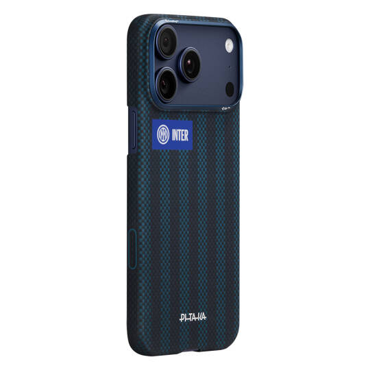 Apple iPhone 17 Pro Max Kılıf M-safe Şarj Özellikli Aramid Karbon Fiber Pitaka İnternazionale Milano Serisi Kapak - 2