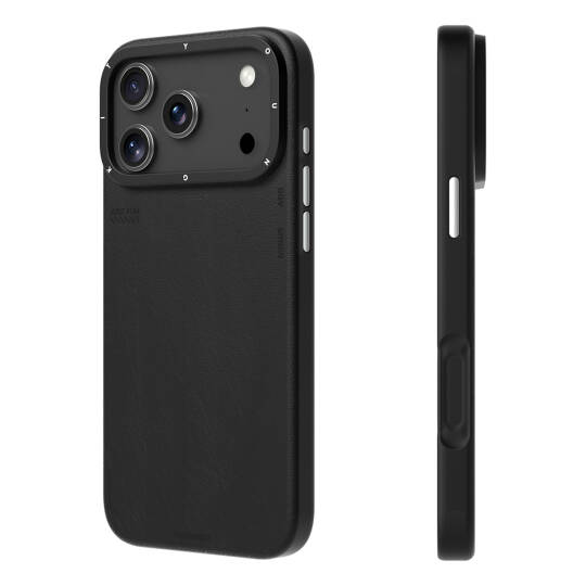 Apple iPhone 17 Pro Max Kılıf M-safe Şarj Özellikli Basit Mat Deri Desenli Youngkit Tech Fashion Serisi Kapak - 10