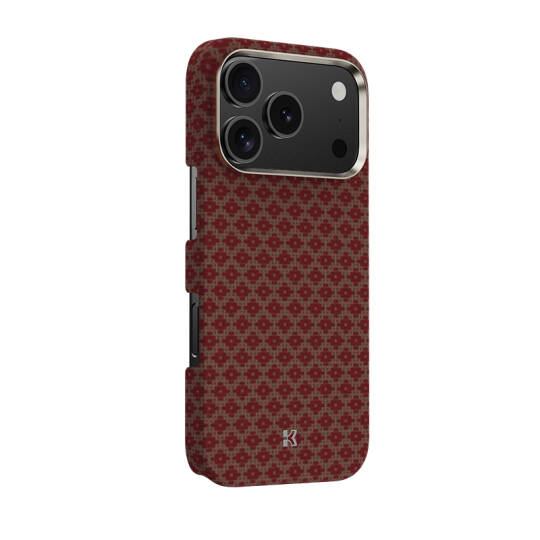 Apple iPhone 17 Pro Max Kılıf M-Safe Şarj Özellikli Benks ArmorAir ArmorGrid Serisi Kevlar Karbon Kapak - 13