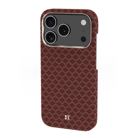 Apple iPhone 17 Pro Max Kılıf M-Safe Şarj Özellikli Benks ArmorAir ArmorGrid Serisi Kevlar Karbon Kapak - 15