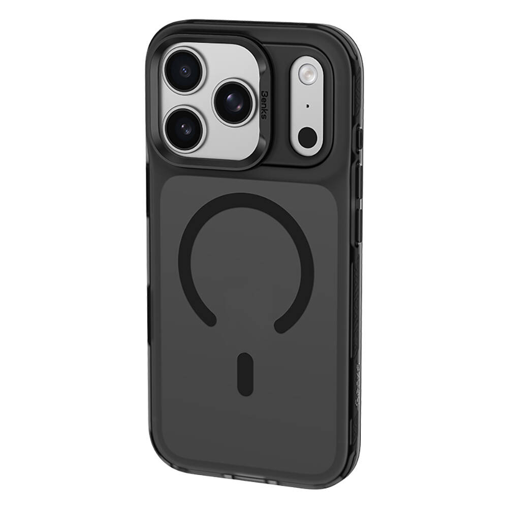 Apple iPhone 17 Pro Max Kılıf M-Safe Şarj Özellikli Benks C-Magnet Lucid Armor Kapak - 8