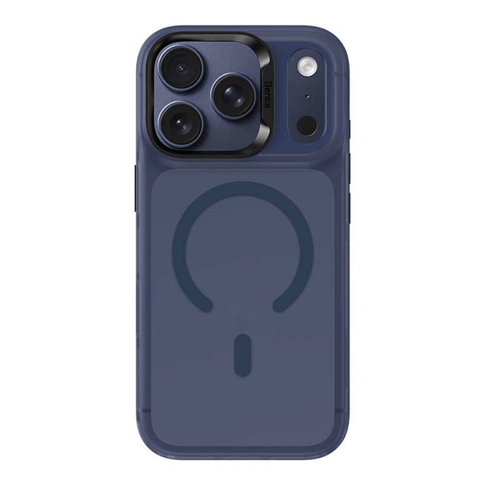 Apple iPhone 17 Pro Max Kılıf M-Safe Şarj Özellikli Benks C-Magnet Lucid Armor Kapak - 4