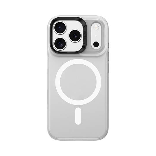 Apple iPhone 17 Pro Max Kılıf M-safe Şarj Özellikli Benks Lucid Armor Kapak Beyaz